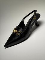 Di Valentini Slingback 5286.11447-8 Preto
