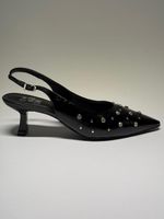 Di Valentini Slingback 5286.11452-1 Retro Preto