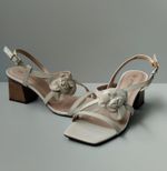 Divitrini Sandalia Feminina 79105 Off White