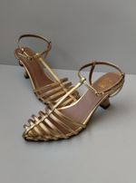 Di Valentini Sandalia Feminina 5242.11281-1 Prime Amarelo