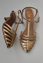 Di Valentini Sandalia Feminina 5242.11281-1 Prime Amarelo