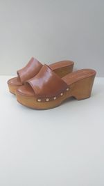 Via Uno Tamanco Feminino 946001Ssavv Caramelo