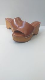 Via Uno Tamanco Feminino 946001Ssavv Caramelo