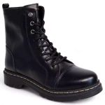 Cravo Canela Coturno Feminino 85653C Preto