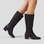 Cravo Canela Bota Feminina 2086Cc Preto