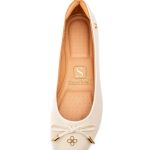 Santinelli Sapatilha Feminina 1600-042-252 Marfim