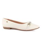 Santinelli Sapatilha Feminina 1600-042-252 Marfim