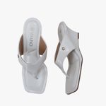 Via Uno Tamanco Feminino 1035006Ssav Off White