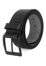 Cinto Fasolo masculino couro G230 | Preto