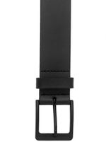 Cinto Fasolo masculino couro G230 | Preto