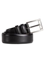 Cinto Fasolo masculino couro T136 | Preto