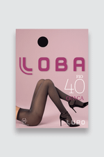Meia calça fio 40 opaca Lupo | Marrom 