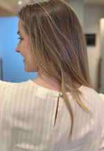 Blusa manga longa Aishty | Bege