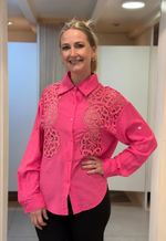 Camisa Eliane Lemise | Rosa
