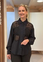Camisa Eliane Lemise | Preto