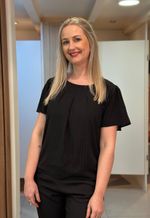 Blusa manga curta Eduarda Aishty | Preto
