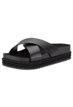 Papete comfort flatform Beira Rio | Preto