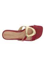 Rasteira orgânica Beira Rio | Vermelho