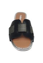 Rasteira glamour Moleca | Preto