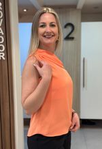Blusa Charlote Sol Modas | Coral