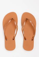 Chinelo translúcido Petite Jolie | Doce de leite 