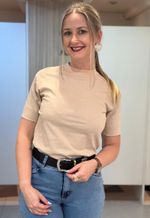 T-shirt Bem Bonita | Cappuccino
