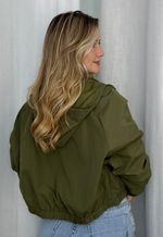 Jaqueta Bomber Com Elástico Style Box | Verde