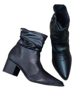 Bota Cano Curto 828028  Via Uno | Preto