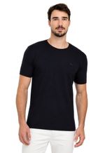 Camiseta masculina manga curta básica Easy Fit | Preto
