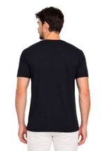 Camiseta masculina manga curta básica Easy Fit | Preto