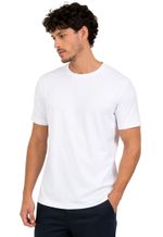 Camiseta masculina básica manga curta Elemento Zero | Branco 