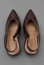 Scarpin slingback salto agulha Beira rio | cacau