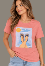 T-shirt vida boa 184901 Marialícia | rose 