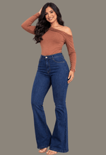 Calça jeans flare 4548 Kult 