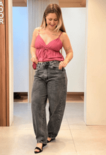 Calça jeans barrel 4551 Kult