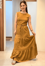 Saia longa marias 190062 Style box | caramelo