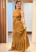 Saia longa marias 190062 Style box | caramelo