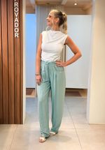 Calça ballon com bolso 150094 Zappo | verde água