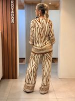 Camisa zebra 210270 Facinelli | caramelo