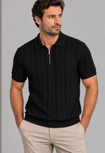 Camisa polo tricot 120274 Broken Rules | preto