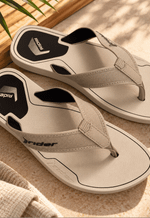 Chinelo masculino sense Rider | preto | bege