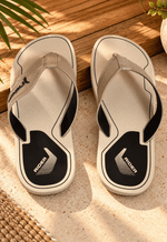 Chinelo masculino sense Rider | preto | bege