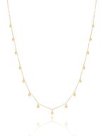 Colar Medalhas Pequenas Ouro Amarelo