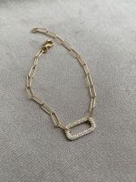Pulseira com Elo pavê de Diamantes Ouro Amarelo