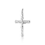 Pingente Crucifixo Ouro Branco