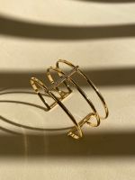 Bracelete 3 Fios com Diamantes Ouro Amarelo