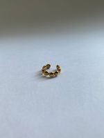 Piercing Meia Bola Ouro Amarelo
