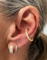 Piercing Diamantes Ouro Amarelo 
