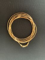 Pulseira Canutilhos 1,26 metros Ouro Amarelo