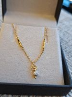 Pulseira Infantil Bailarina  Diamante Ouro Amarelo